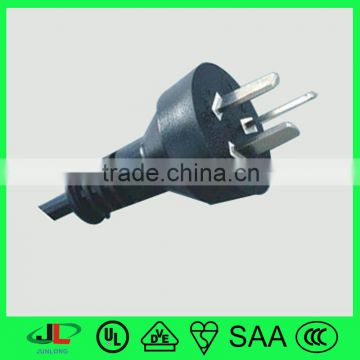 10A/250V argentina power plug cable, 3 pin power lead wire, power cord with iram approval