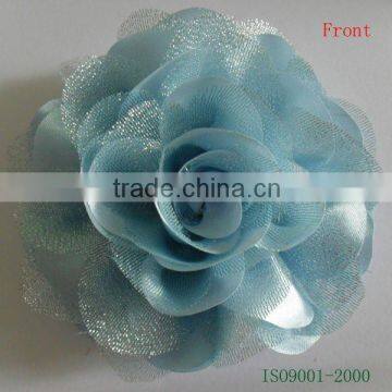 Wedding dresses Fabric Flower (light blue)