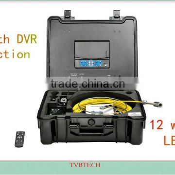TVBTECH Professional 30/40M RIDGID sewer cameras with 7 inch monitor,with text writer