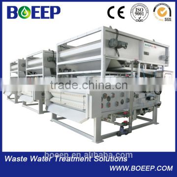 High quality belt filter press in wastewater sludge dewatering projects