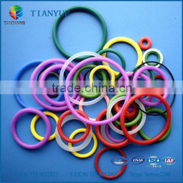 FDA colored rubber silicone o-ring