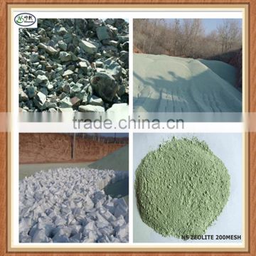Liquid Natural Green Zeolite Powder Zeolite Sand for Cat Litter Wholesale