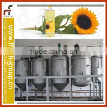 2012 your best choice crude cooking oil refinery machine