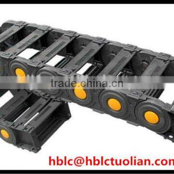 Heavy duty electrical plastic cable carrier