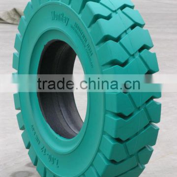 top quality electric forklift trucks spare parts, 5.50-15 non marking solid tires