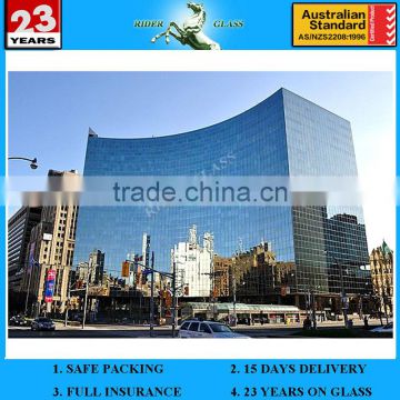 1.3-19mm Bullet Proof Glass for Building