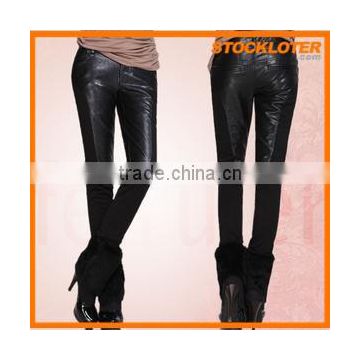 Fashion PU Sexy Thermal Leggings for Ladies Order Cancellation