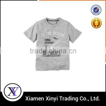 OEM fashion screen printed boys stylish t-shirt designs