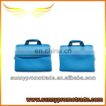 Pure Blue Neoprene computer bag with your Logo