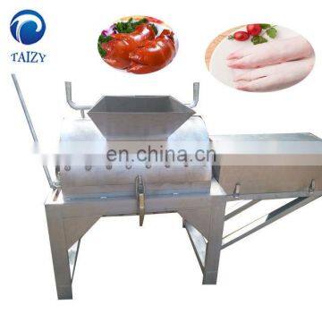 Factory price sheep feet dehair machine cow feet dehair machine