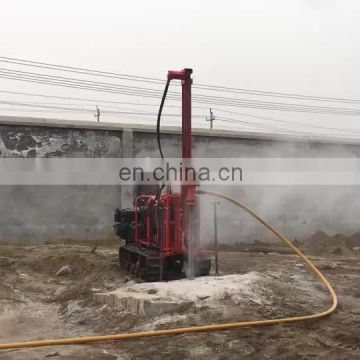 30m portable borehole geological rock core crawler water well drilling rig machine