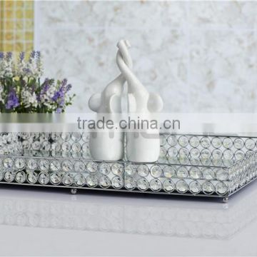Home Decoration Mirror Glass Serving Tray                        
                                                Quality Choice