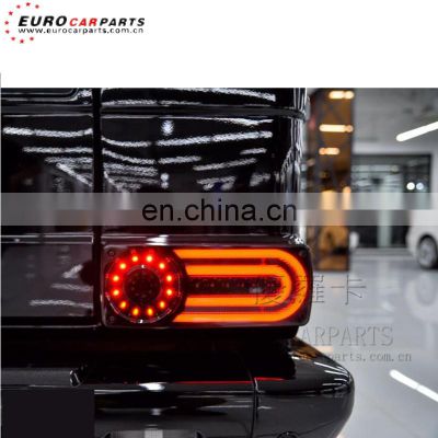 W463 tail lamp fit for G-CLASS W463 G500 G550 G55 G63 rear bumper tail light LED for w463 tail light brake light red and black