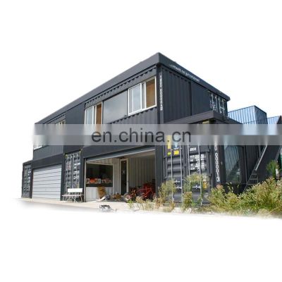 Low Cost luxury high quality security light steel prefab house villa