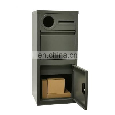 Parcel Drop Box Metal Parcel Letter Box Outdoor Secure Parcel Box