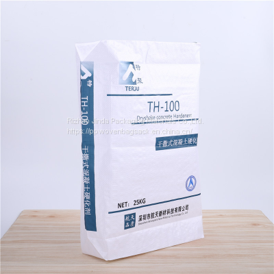 50kg dry mortar cement kraft paper packing bag
