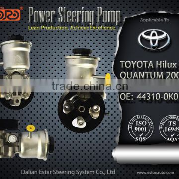 Top quality Power Steering Pump Applied For TOYOTA Hilux /QUANTUM 2005 44310 0K010