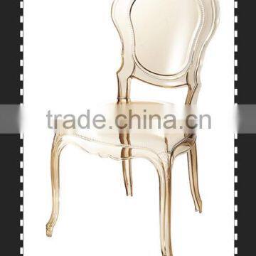 Crystal chair without arm