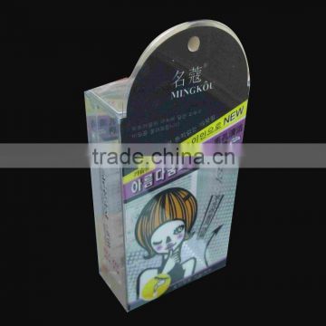 Transparent PVC PET Cosmetic Folding Box