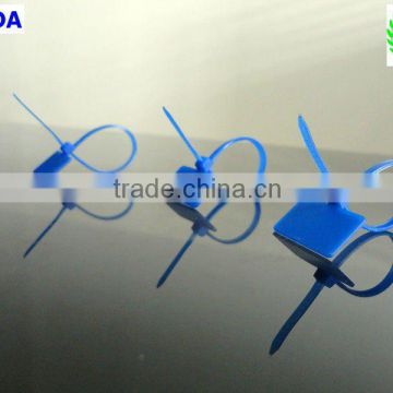 blue color plastic 2.5*100mm label cable tie