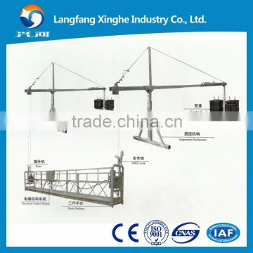hot galvanized / aluminium alloy suspended scaffolding / suspending platform / scaffolding platform