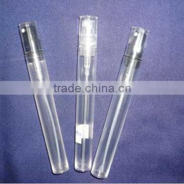 Plastic perfume spray pen/bottle 10ml