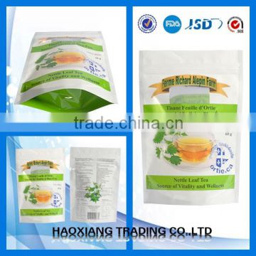 Plastic manufacturers custom heat seal plastic bag plastic zipper bag for sea food