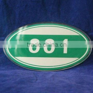 High quality customized elegant acrylic door plate
