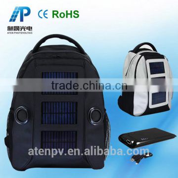 backpack with the solar panel solar panel backpack with Speaker