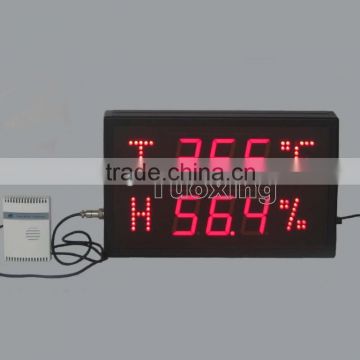 6 digit 2.3 inch Temperature Humidity Monitor