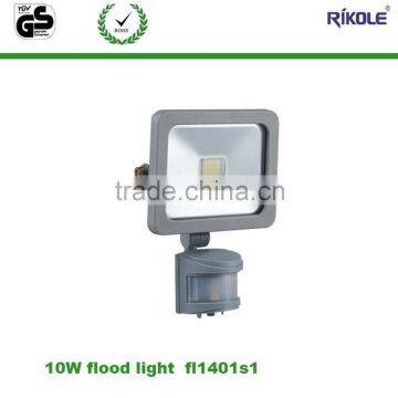 outdoor 10w dimmable led flood light with 3 years warranty