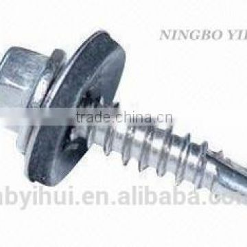 self tapping screws or self drilling screws with washer hex head