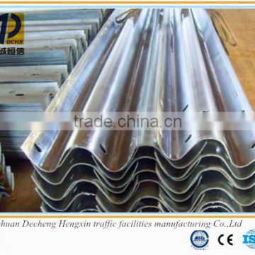 Hot rolled zinc coating steel road guardrails with various color