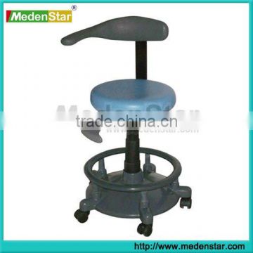 2014 Hot sale Dental Assistant stool/dentist stool with wheels