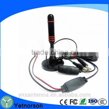 External power Supply tv antenna 470-862mhz DVB-T2 indoor active antenna for tv dongle