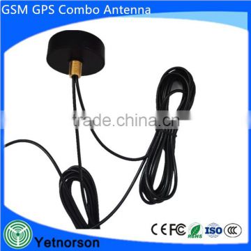 GPS+GSM Combined Auto GPS+GSM+Am/FM Radio Combo Antenna with 3 Meters Cable