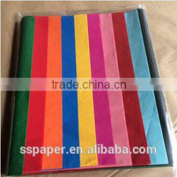 50*75cm with natural color 17g mf tissue paper