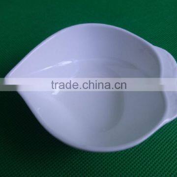 chaozhou white porcelain snack dish with different design