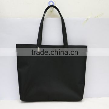Alibaba best selling high quality black shopping bag portable recyclable shopping cotton bag