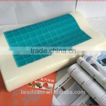 100% polyester memory foam pillow for latex pillow LS-P-022-B wholesales foam pillow