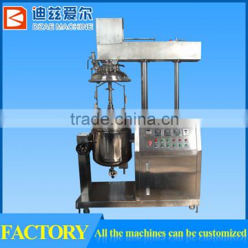 100L cosmetic processing machine high shear vacuum emulsifying mixer