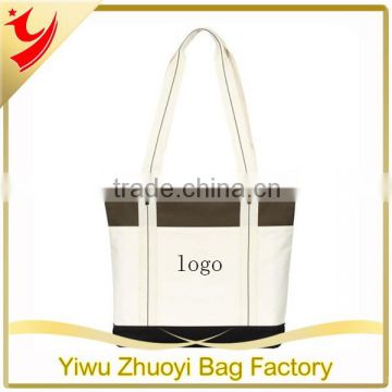 Stylish Personalized Weekend Tote Bags with Slip Pocket on Front and Shoulder-length Handles