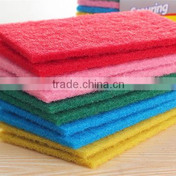 Eco-Friendly Cleaning Scrubbing Polyester Scouring Pad