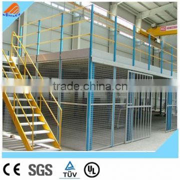 Widely used mezzanine metal rack & shelving,mezzanine shelves,warehouse storage multi-level mezzanine shelving