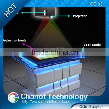 2014 High Quality ChariotTech interactive book projection system, best experience
