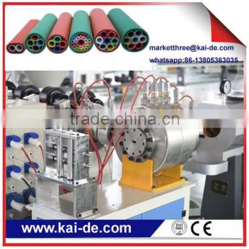 HDPE Silicone core tube extrusion line for air blowing fiber optic cable