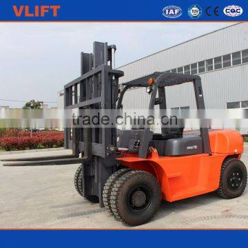 7 Ton Hydraulic Diesel Forklift Truck Lifting Height 5.5M