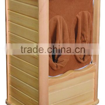 far infrared canadian hemlock wood foot sauna, carbon fiber heater, foot massage