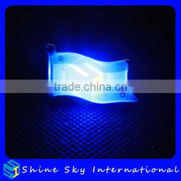Factory Directly Different Flashing Led Flag Pins