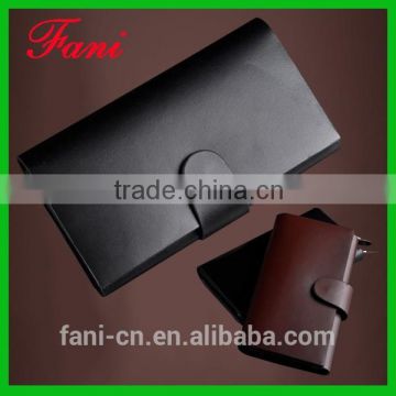 Fancy and imperial durable leather wallets for men with multifuction